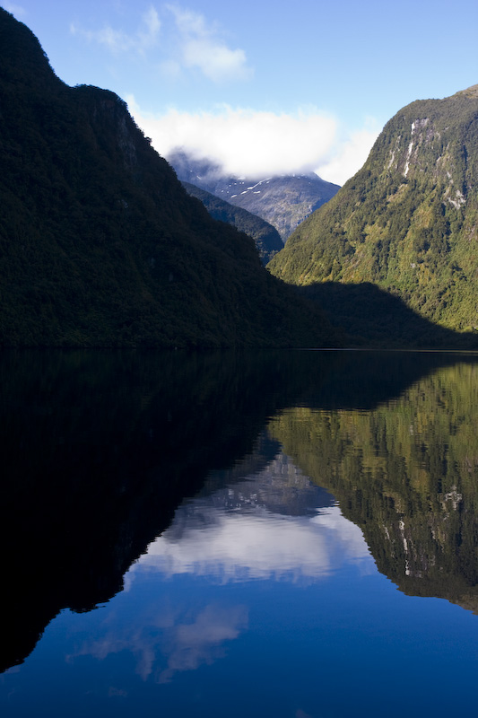 Reflection Of Mountains In Doubtful Sound